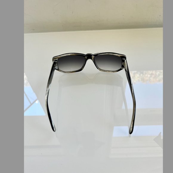Vintage Black and Grey tortoise YSL Sunglasses
